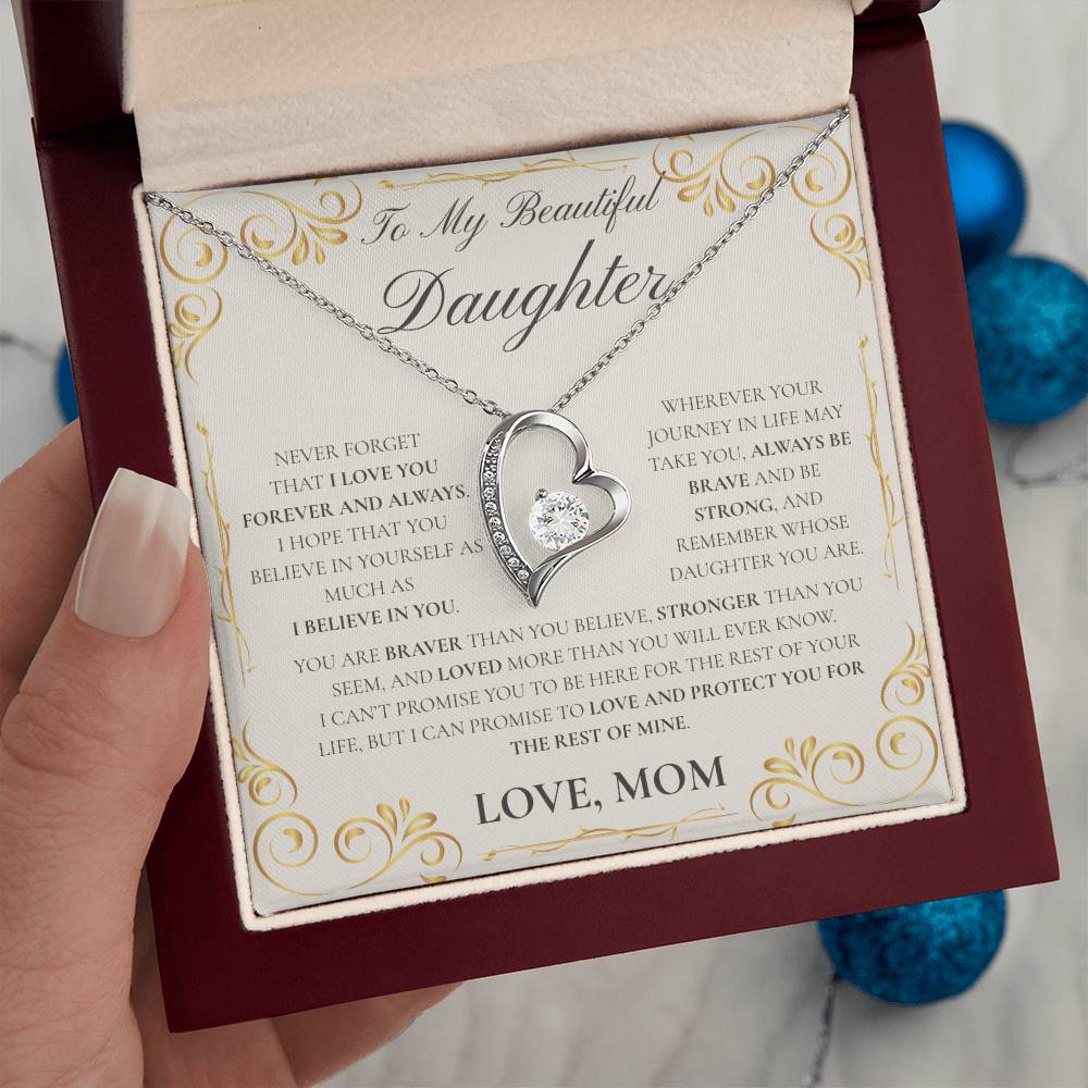 To My Daughter- I'll Love & Protect You-Mom