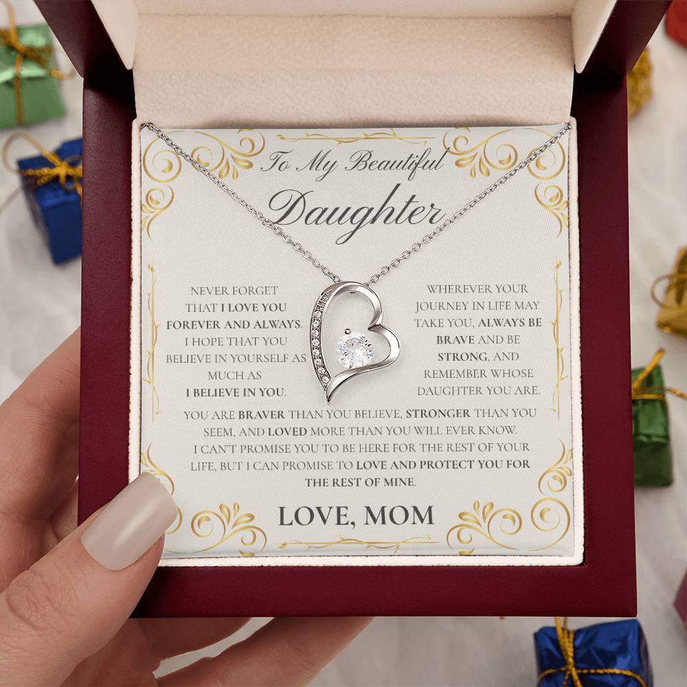 To My Daughter- I'll Love & Protect You-Mom