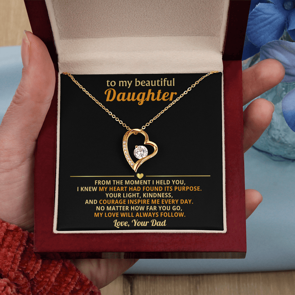 To My Daughter, My Love Will Always Follow You-Dad