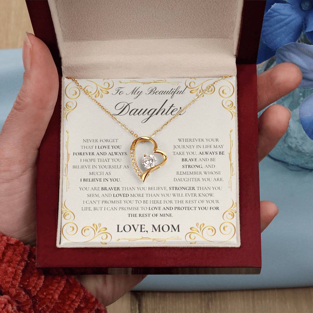 To My Daughter- I'll Love & Protect You-Mom
