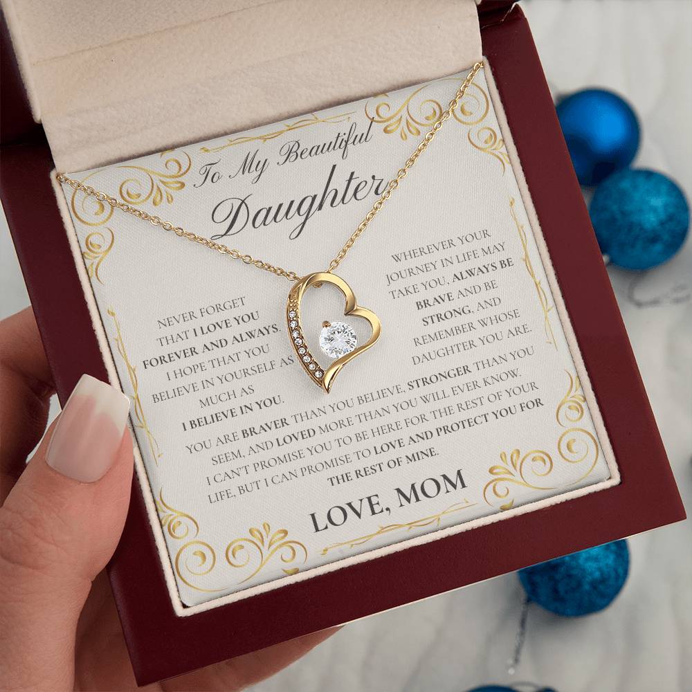 To My Daughter- I'll Love & Protect You-Mom
