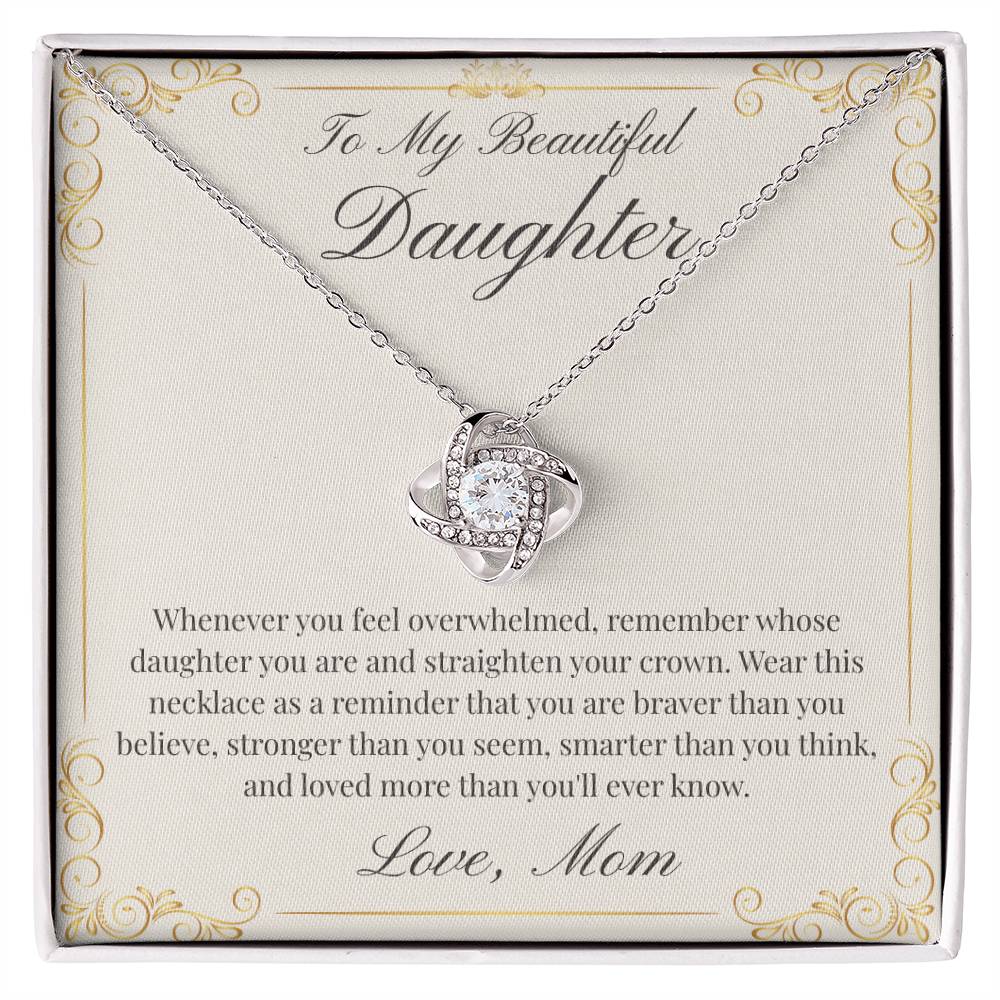 To My Daughter- Loved More Than You'll Ever Know-Mom