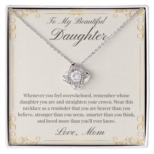 To My Daughter- Loved More Than You'll Ever Know-Mom