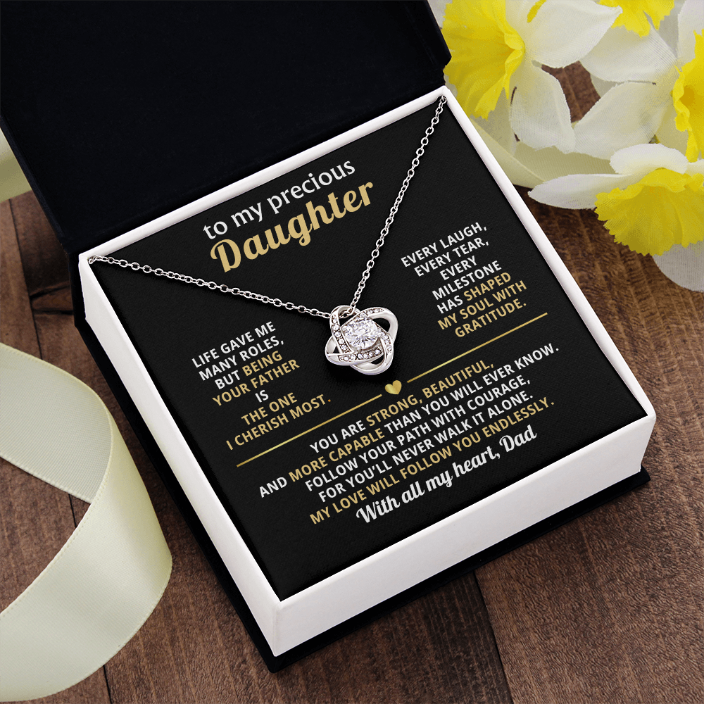 To My Precious Daughter, Love You Endlessly-Dad