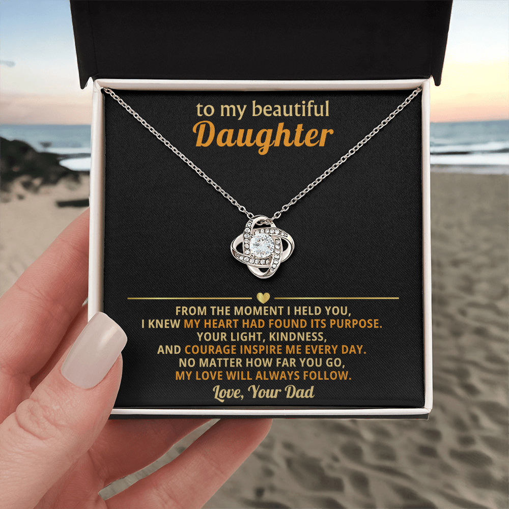 To My Beautiful Daughter, From the Moment I Held You-Dad