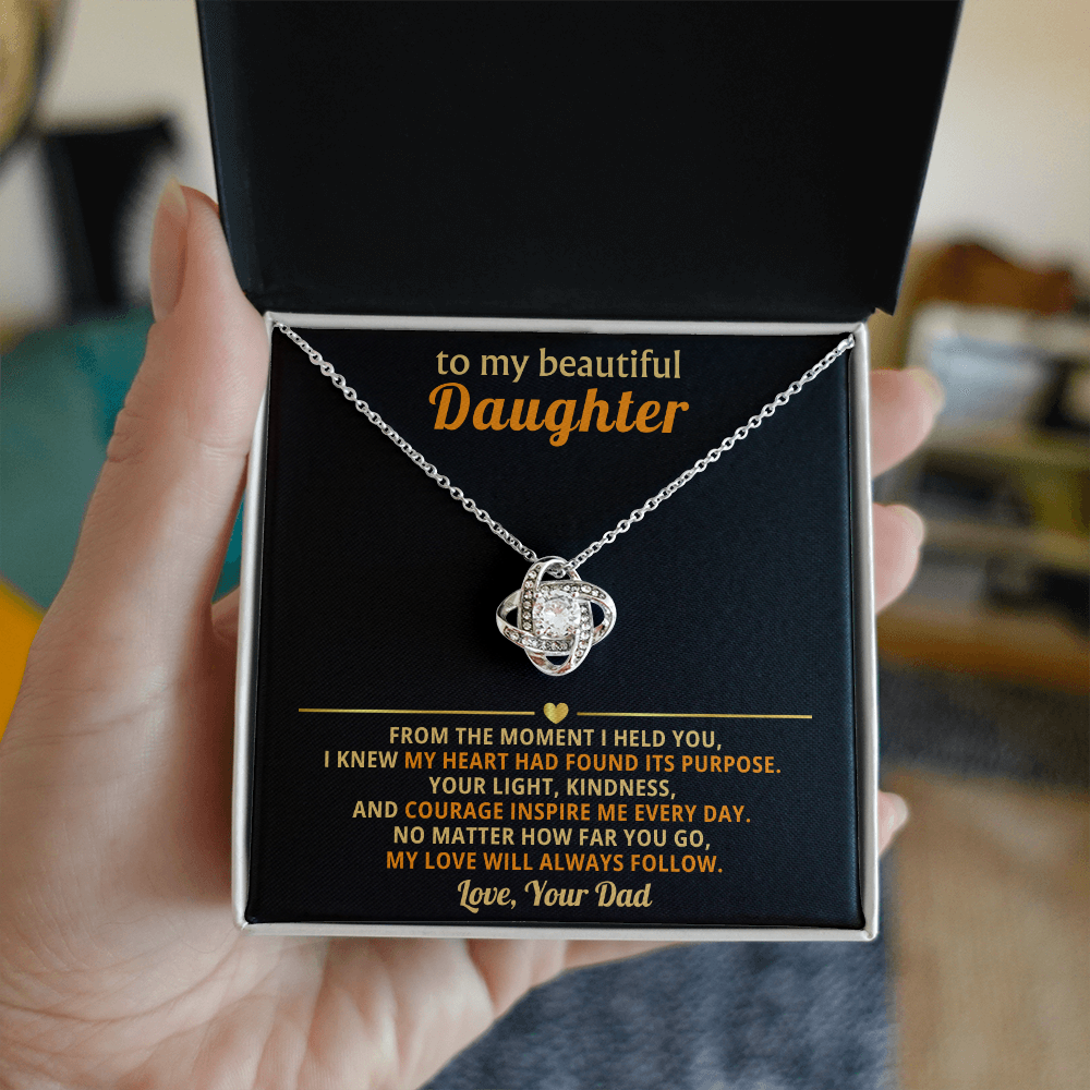 To My Beautiful Daughter, From the Moment I Held You-Dad