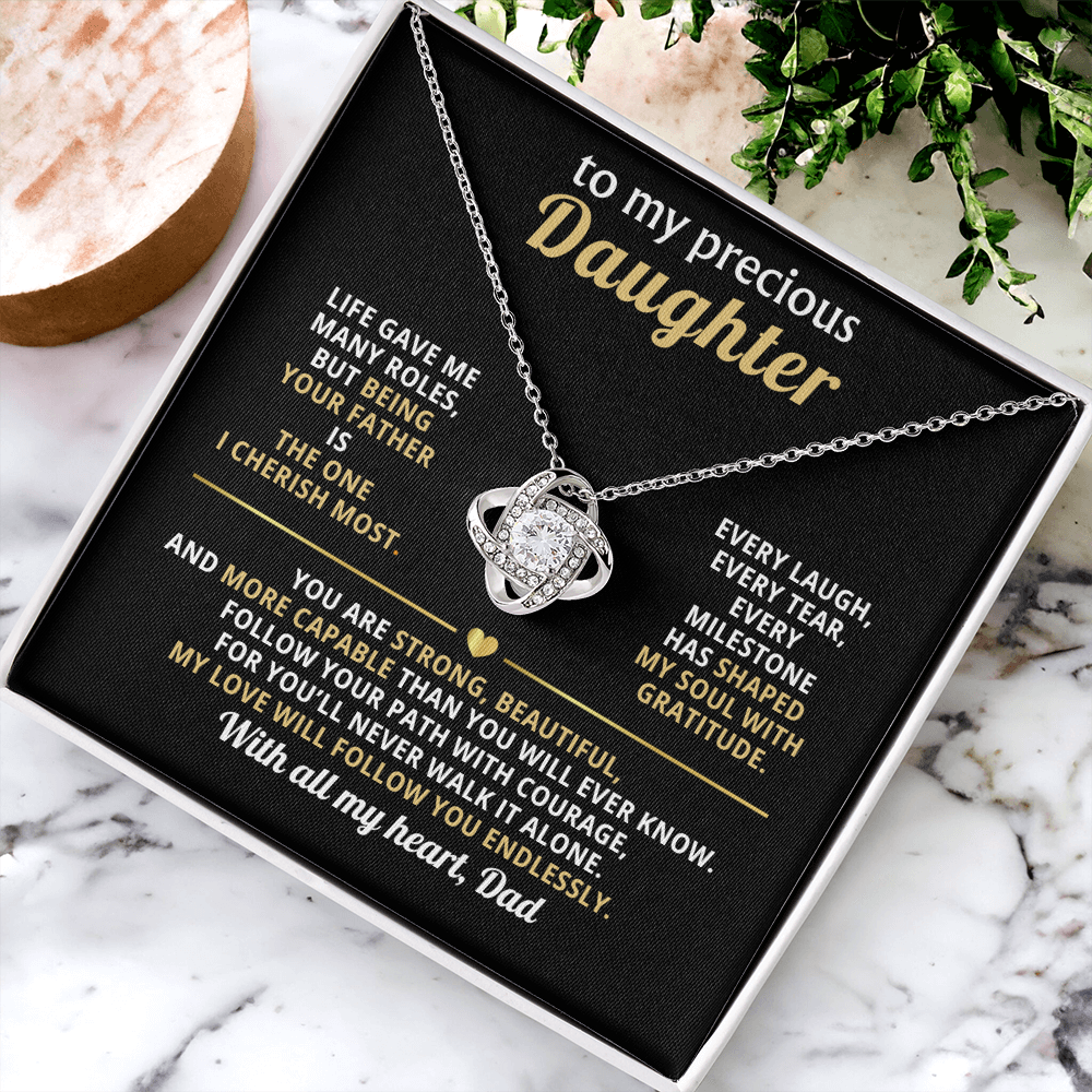 To My Precious Daughter, Love You Endlessly-Dad