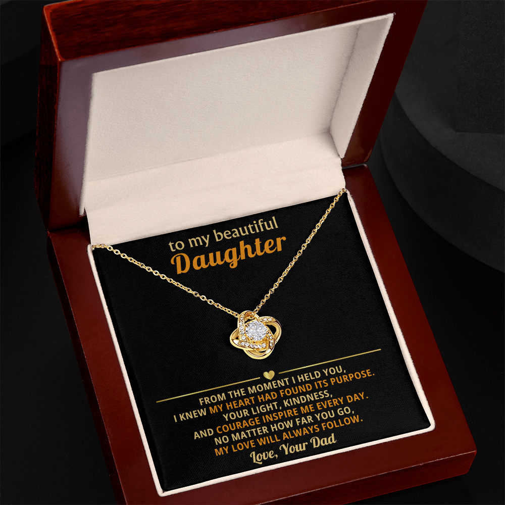 To My Beautiful Daughter, From the Moment I Held You-Dad