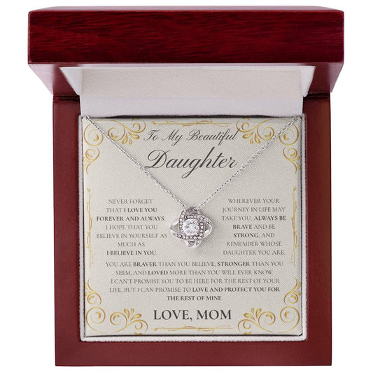 To My Daughter- I'll Love & Protect You-Mom