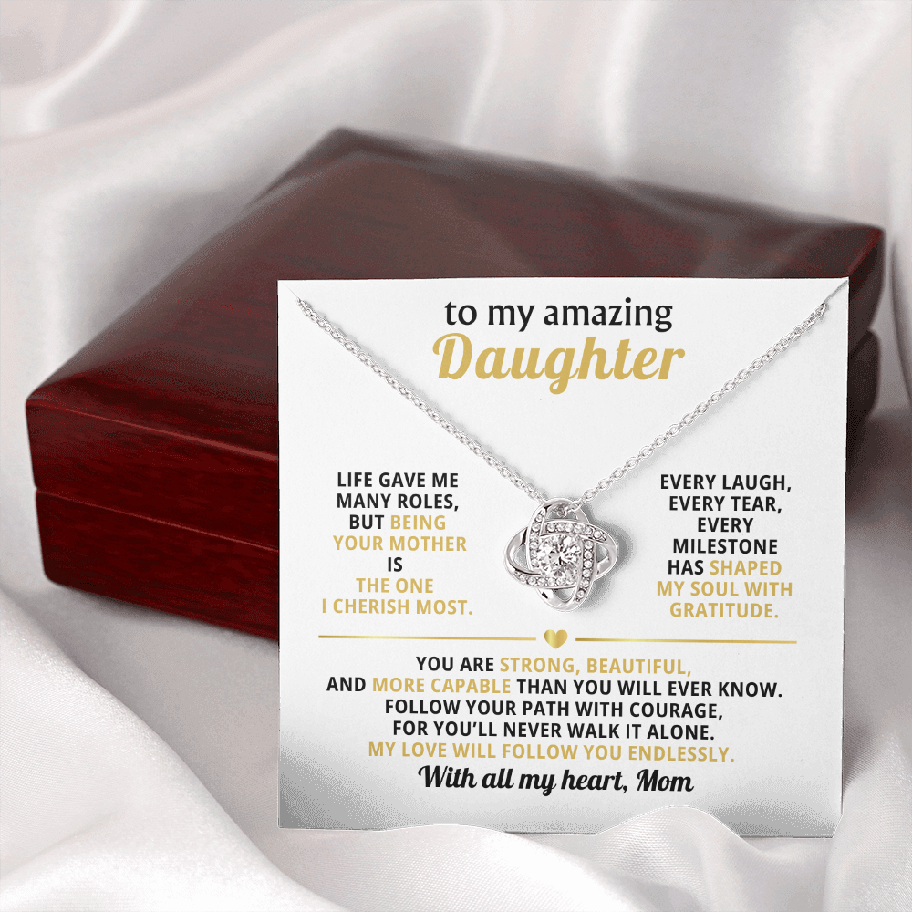 To My Amazing Daughter, You Are Strong, Beautiful, Capable-Mom