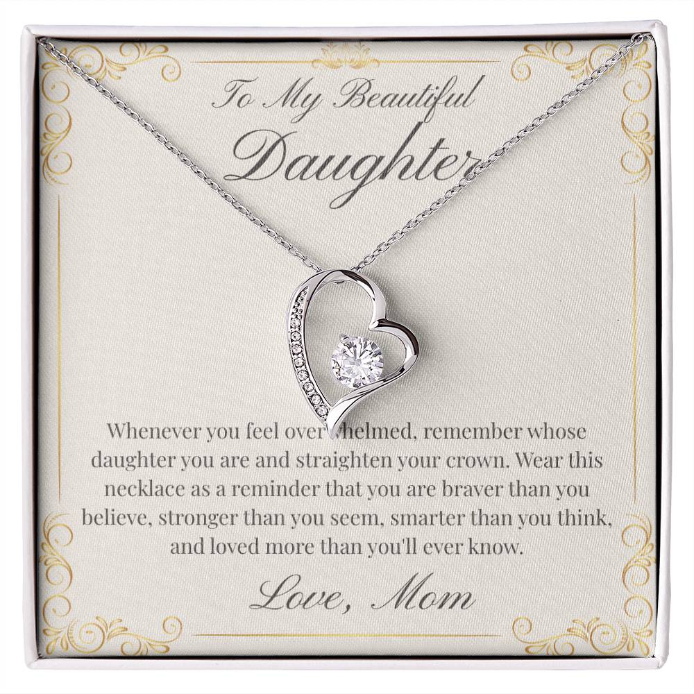 To My Daughter- Loved More Than You'll Ever Know-Mom