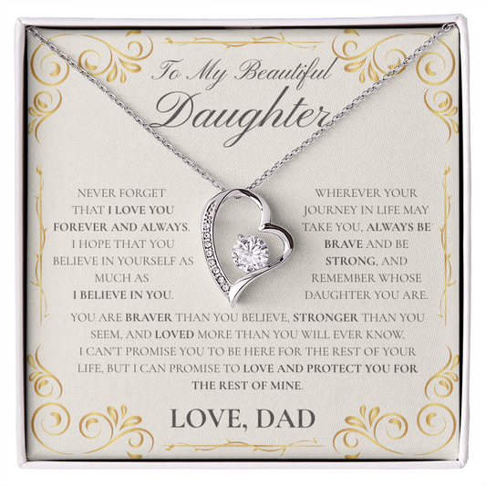To My Daughter- I'll Love and Protect You- Dad
