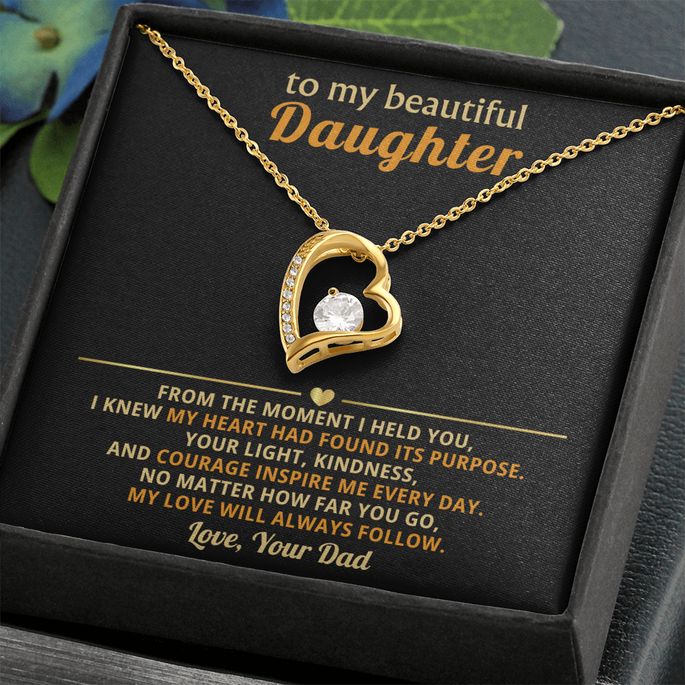 To My Daughter, My Love Will Always Follow You-Dad