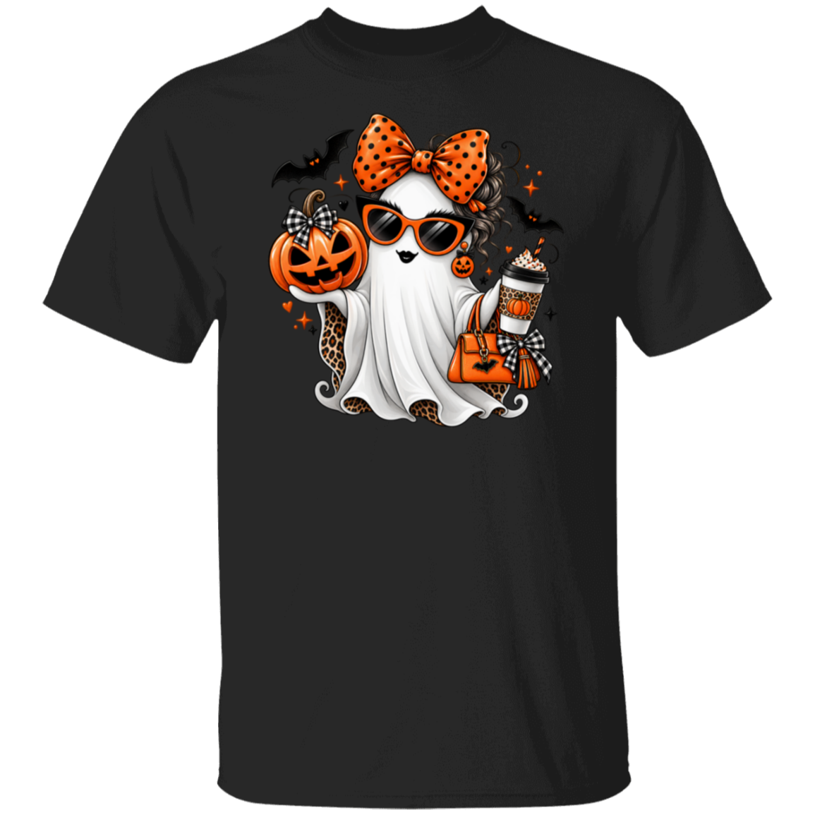Spooky Chic Ghost Halloween T-Shirt