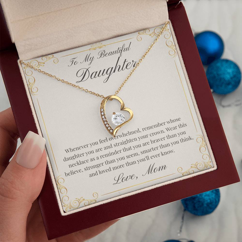 To My Daughter- Loved More Than You'll Ever Know-Mom