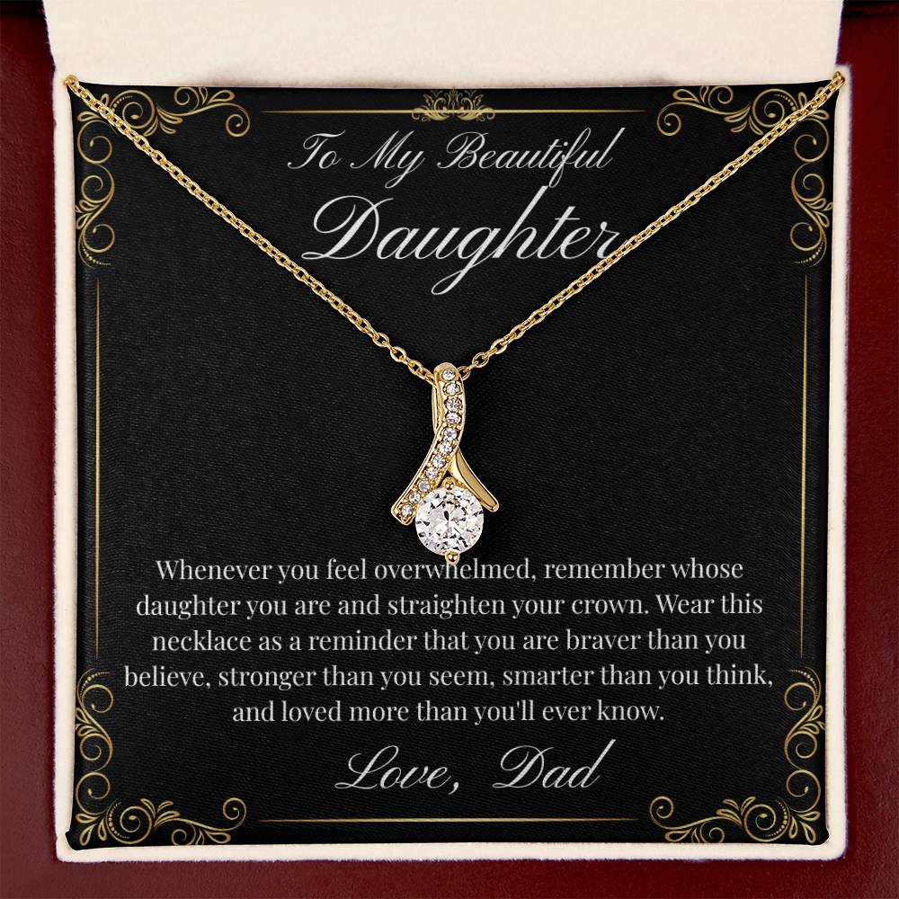 To My Beautiful Daughter (Alluring Beauty)-Dad
