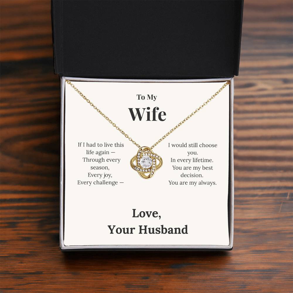 To My Wife — I Would Still Choose You