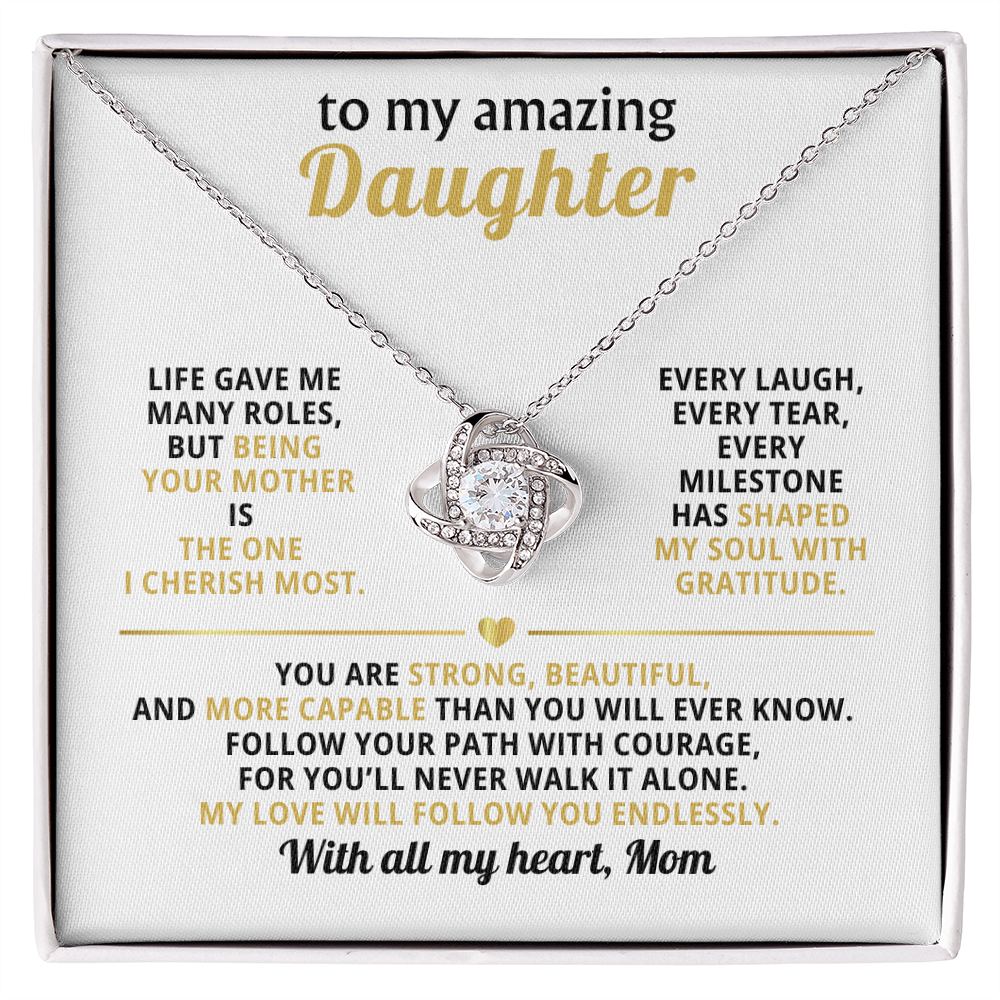 To My Amazing Daughter, You Are Strong, Beautiful, Capable-Mom