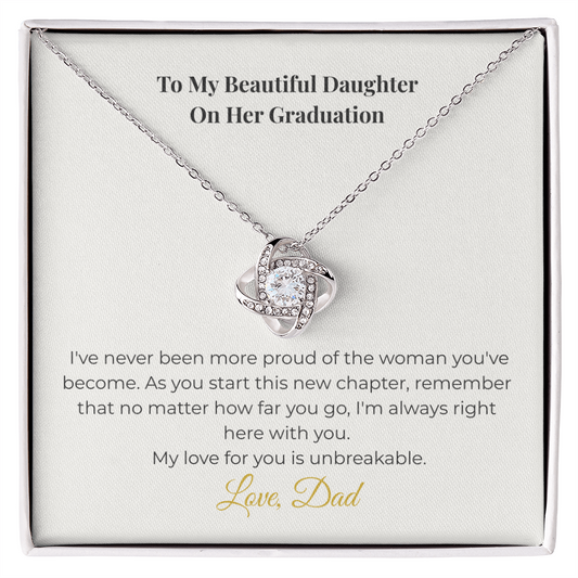 To My Beautiful Daughter On Her Graduation