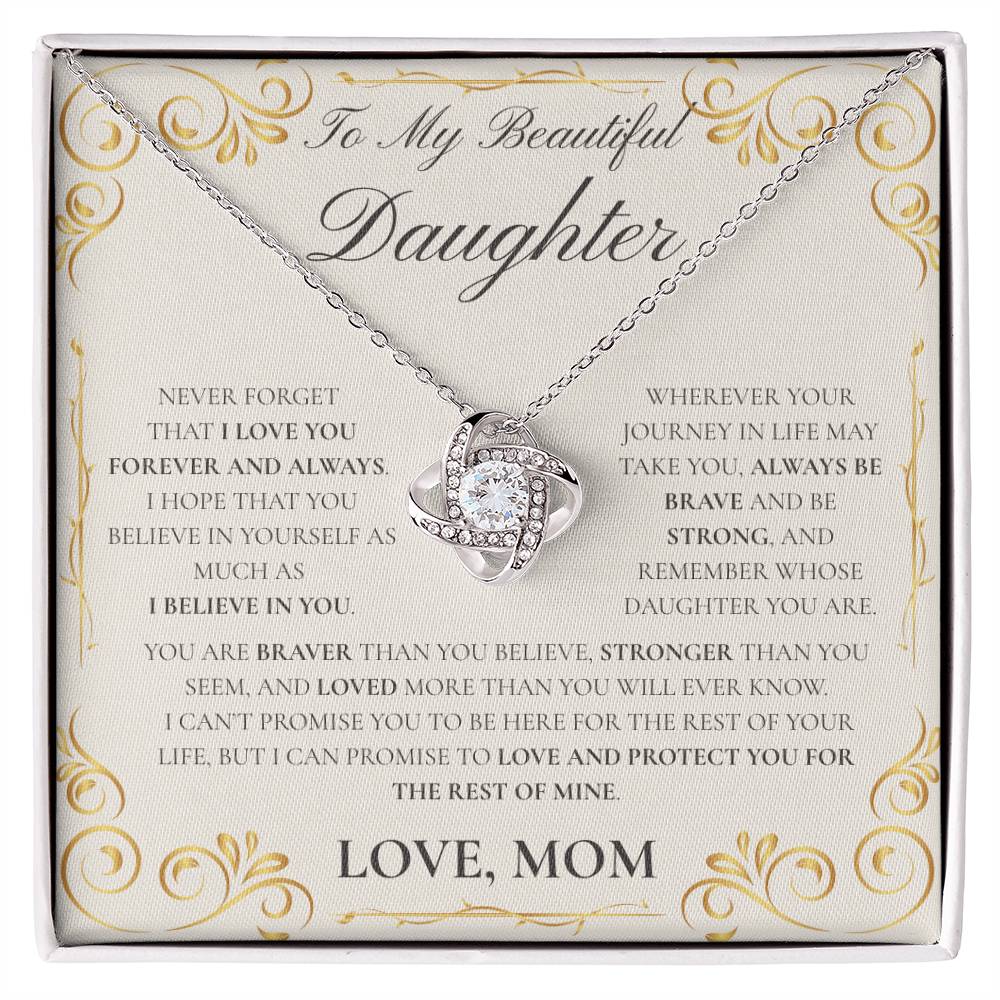 To My Daughter- I'll Love & Protect You-Mom