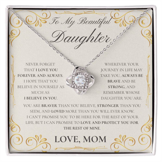 To My Daughter- I'll Love & Protect You-Mom