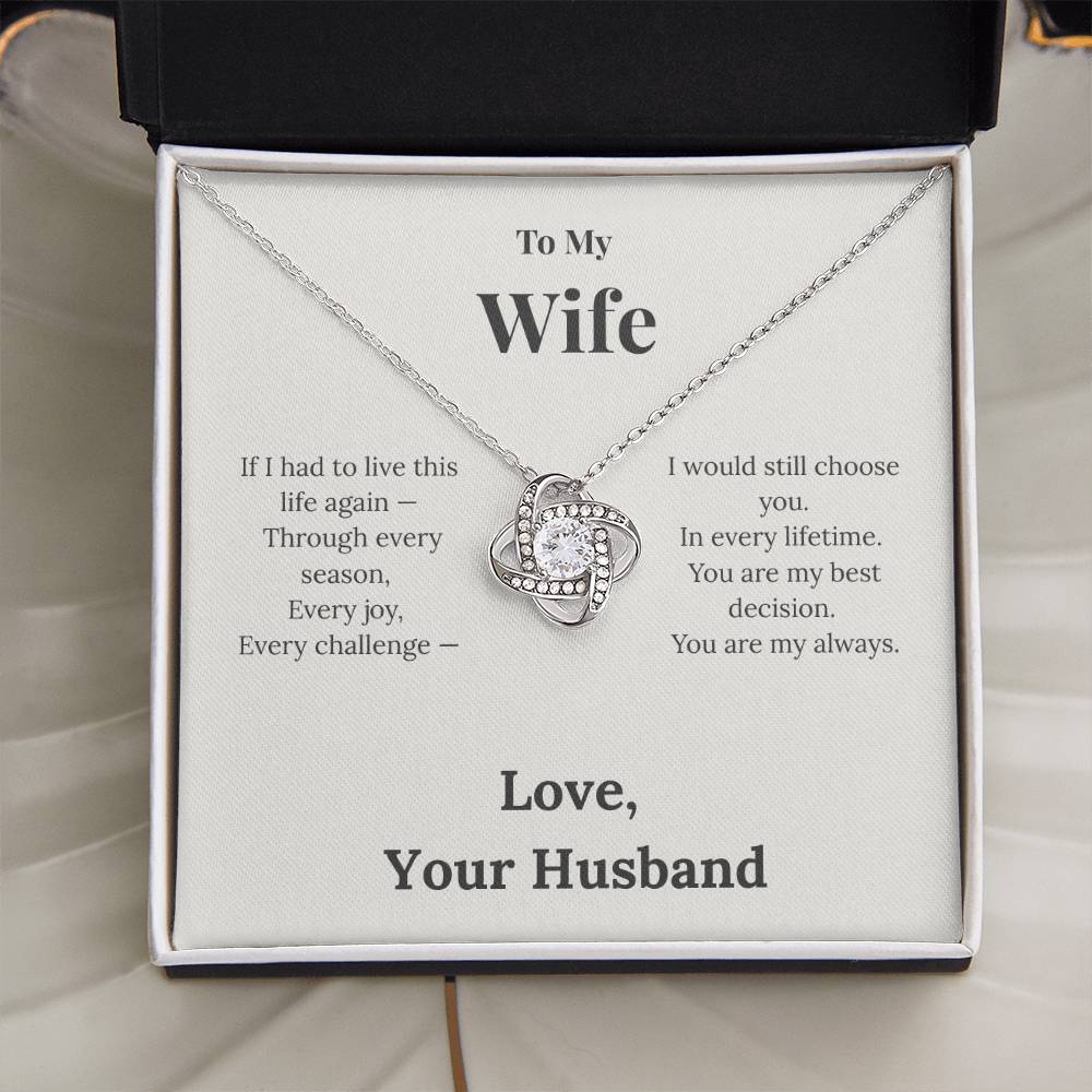To My Wife — I Would Still Choose You