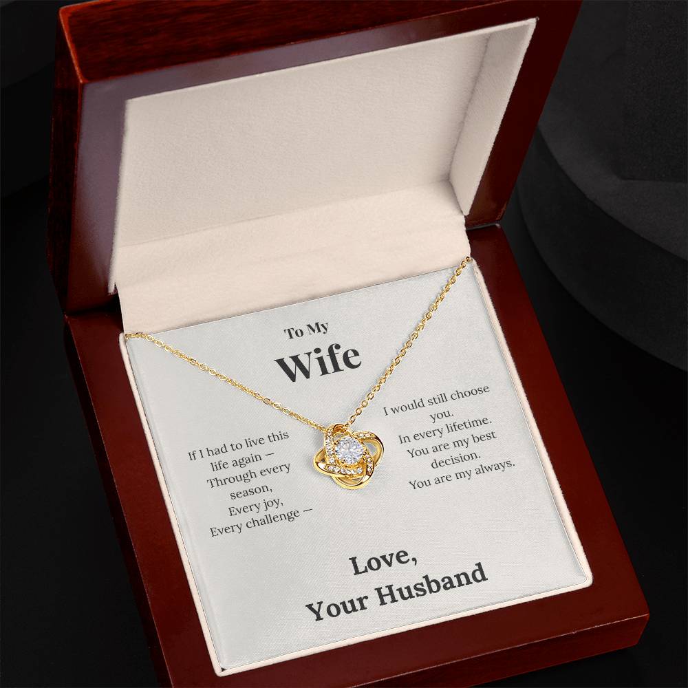 To My Wife — I Would Still Choose You