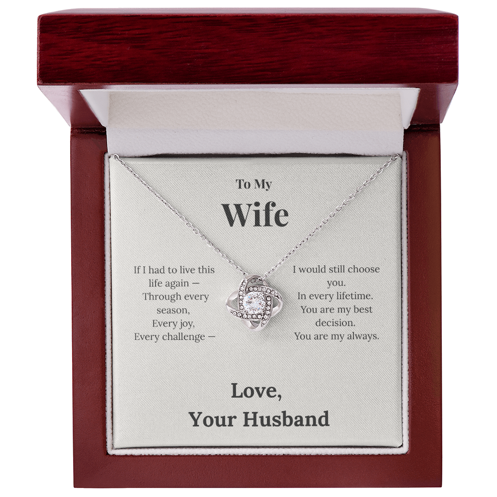 To My Wife — I Would Still Choose You