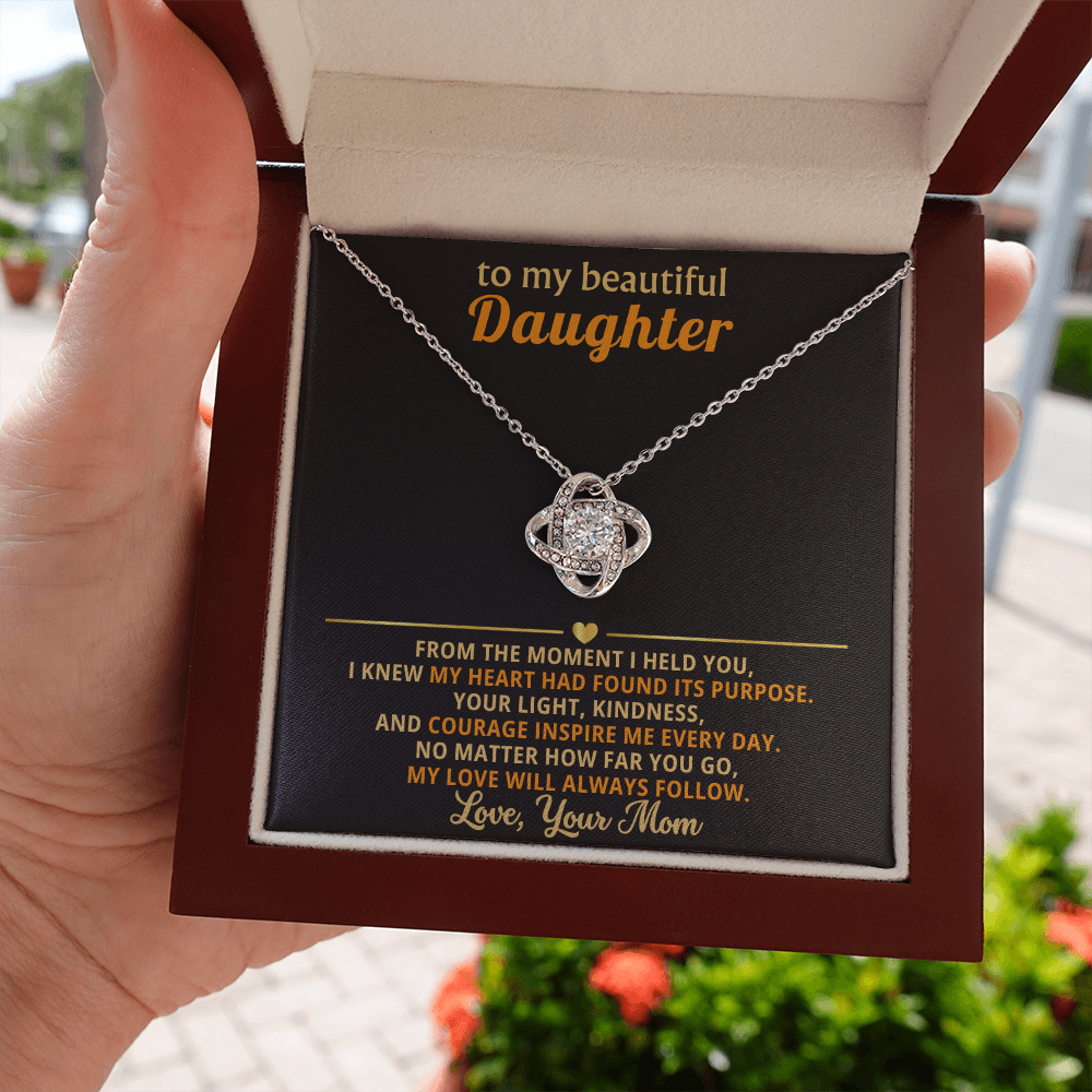 To My Beautiful Daughter, From the Moment I Held You-Mom