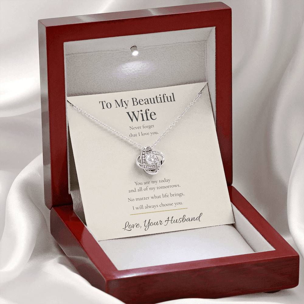 To My Beautiful Wife-Never Forget That I Love You