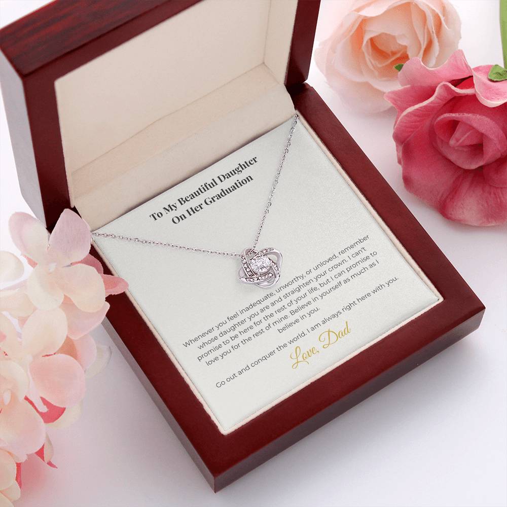 To My Beautiful Daughter On Her Graduation - The Love Knot Tribute