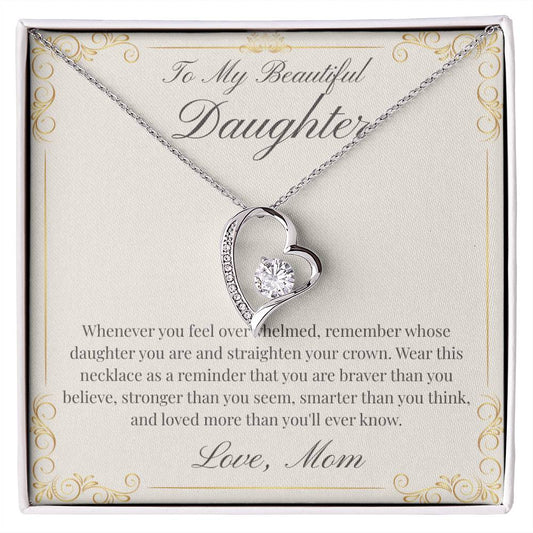 To My Daughter- Loved More Than You'll Ever Know-Mom