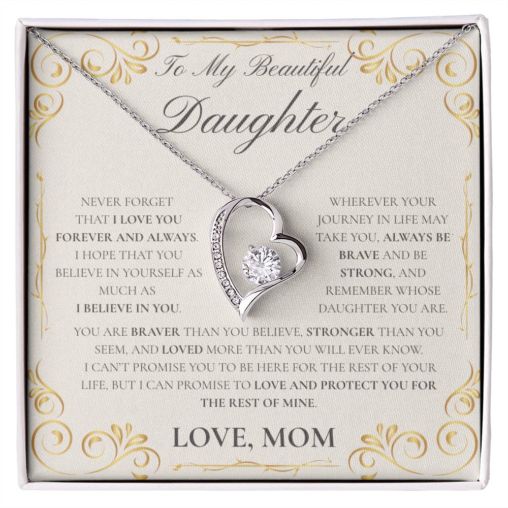 To My Daughter- I'll Love & Protect You-Mom