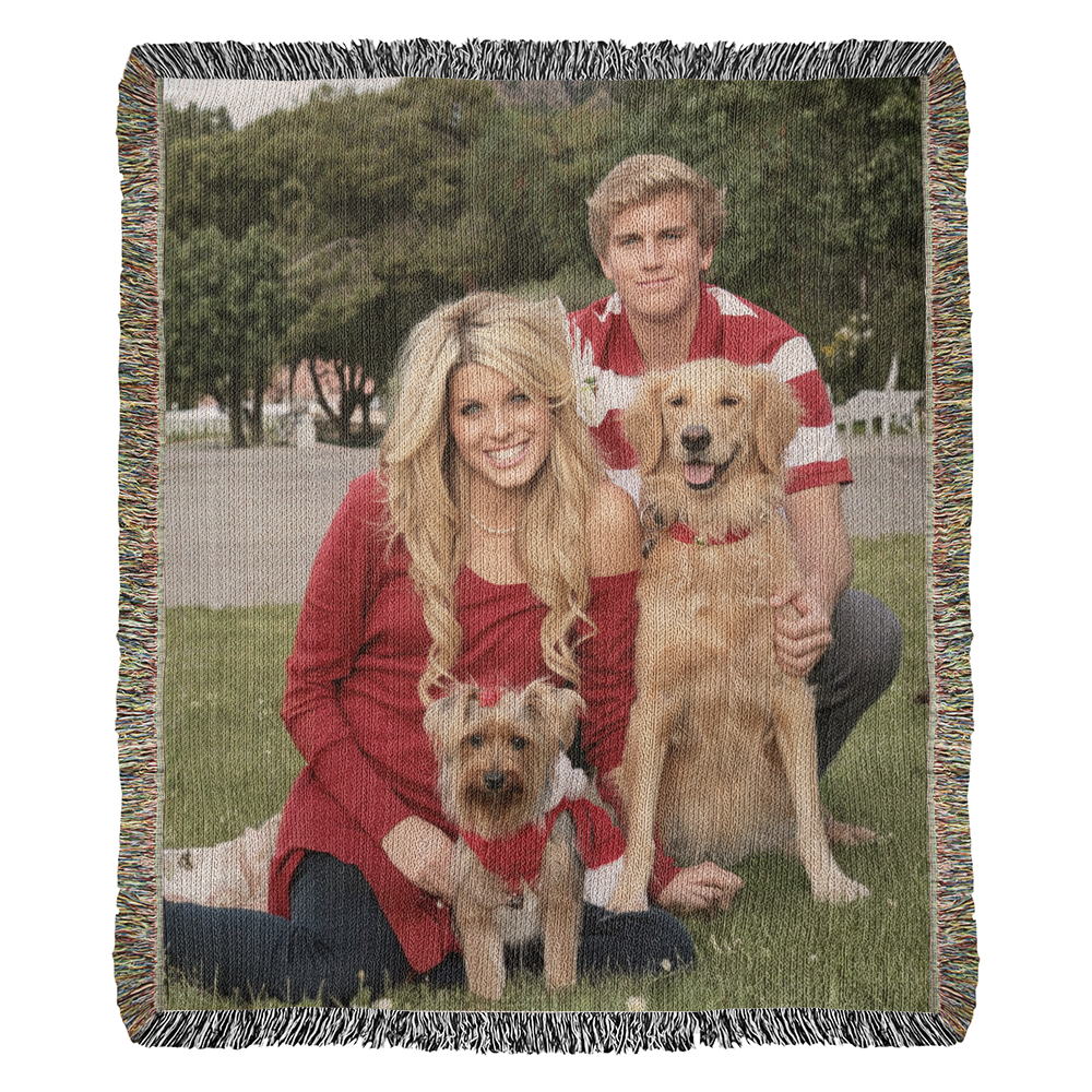 50 x 60 Photo Woven Blanket