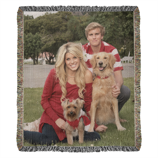 50 x 60 Photo Woven Blanket