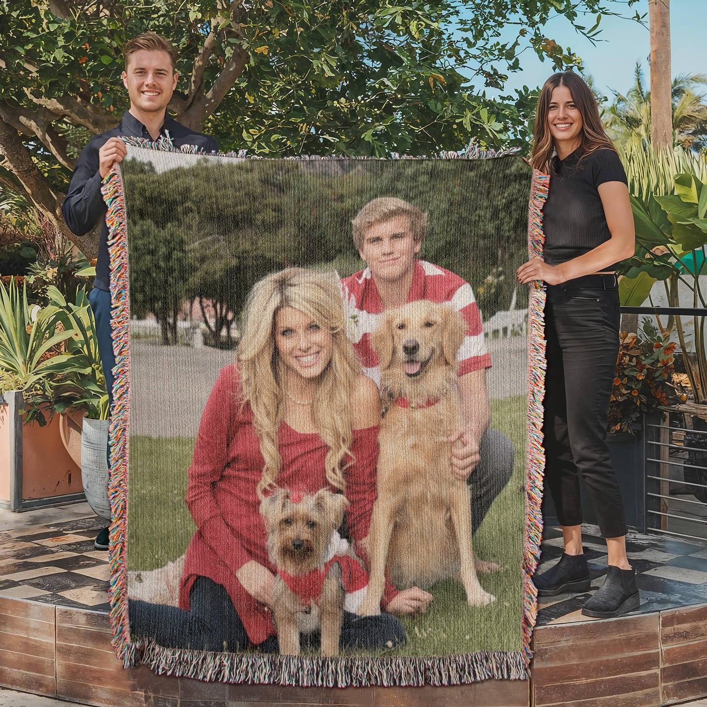 50 x 60 Photo Woven Blanket