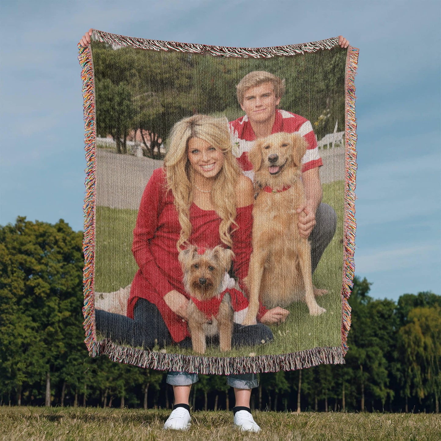 50 x 60 Photo Woven Blanket