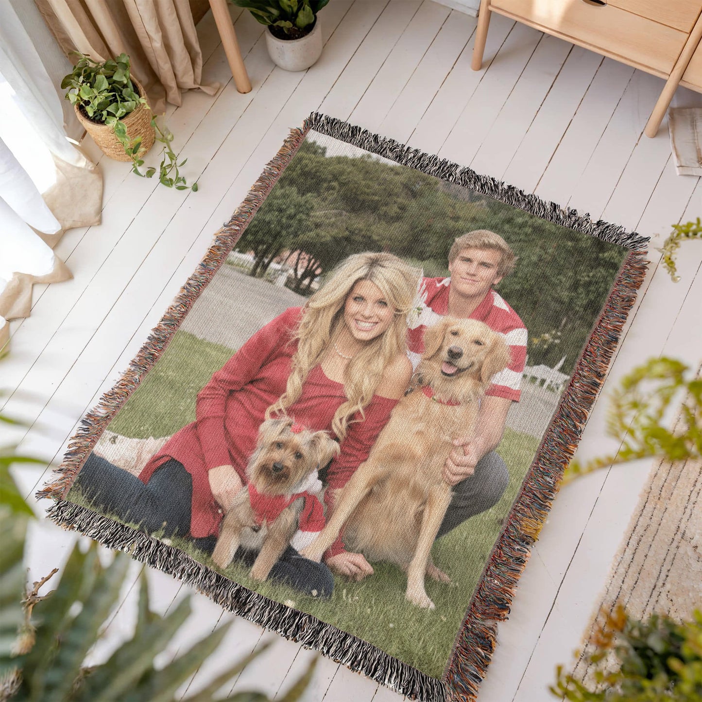 50 x 60 Photo Woven Blanket